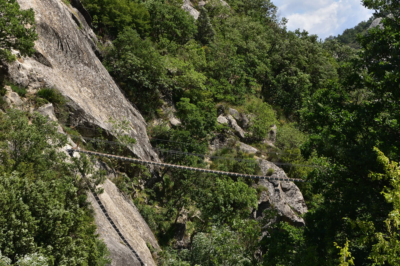 Ponte Nepalese delle Dolomiti Lucane