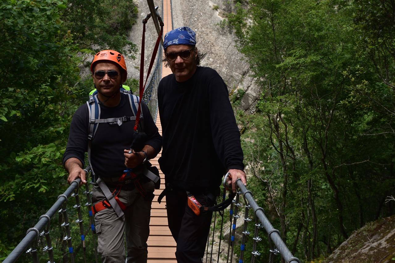 Ponte Nepalese delle Dolomiti Lucane